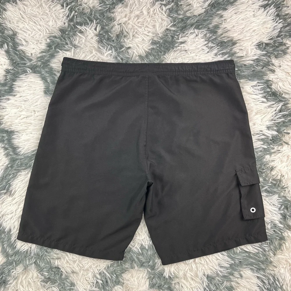 Disney Parks Men’s Black Swim Trunks With Liner Mickey Logo Size M
